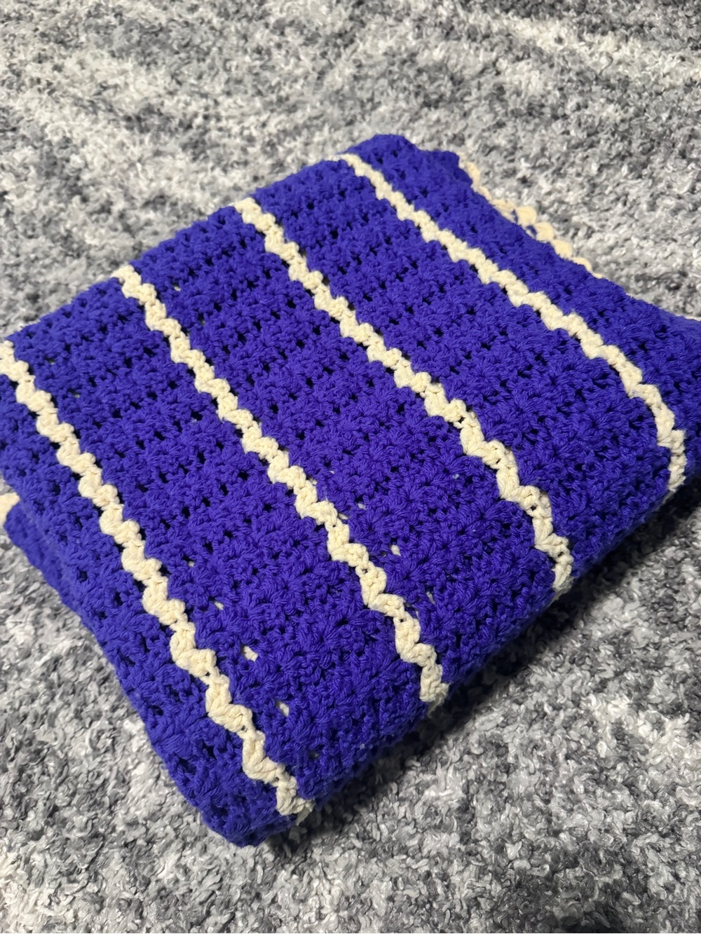 Handmade Blanket 59” x 66”